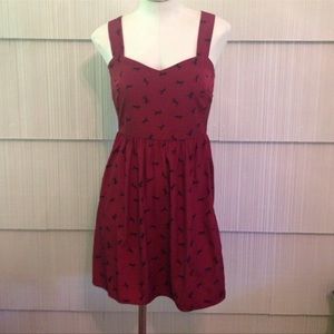 Horse Print Mini Dress